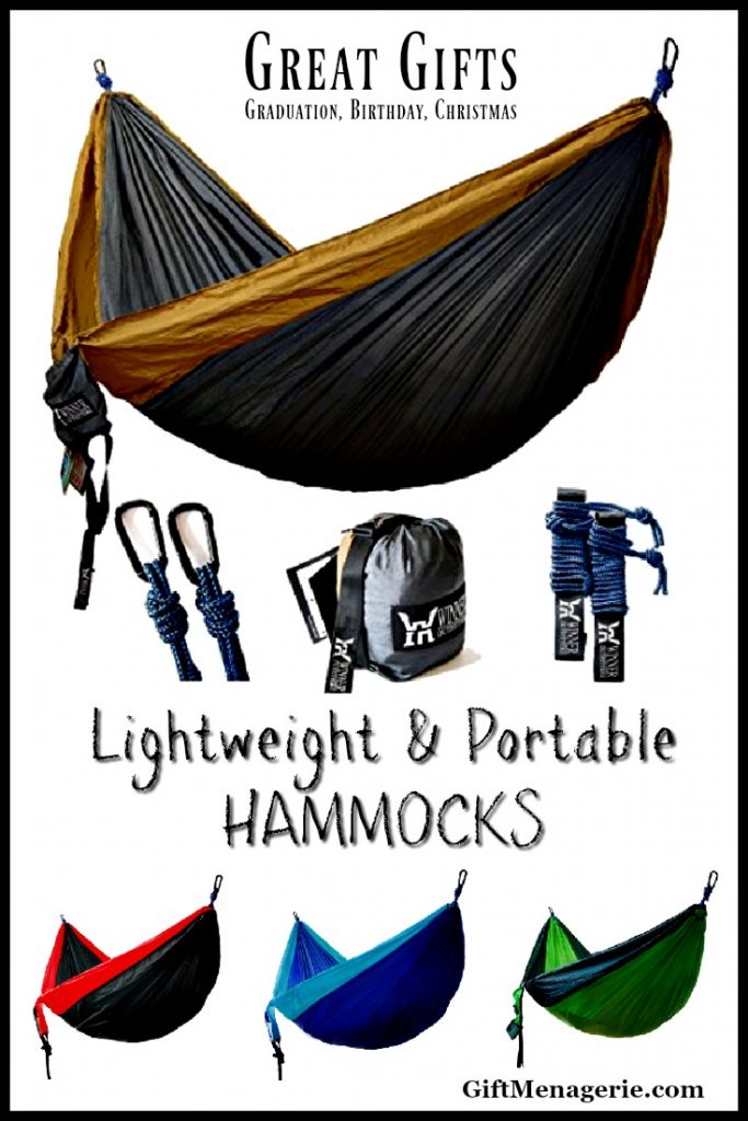 Portable Hammocks for Backpacking, Travel, or Your Own Yard Gift