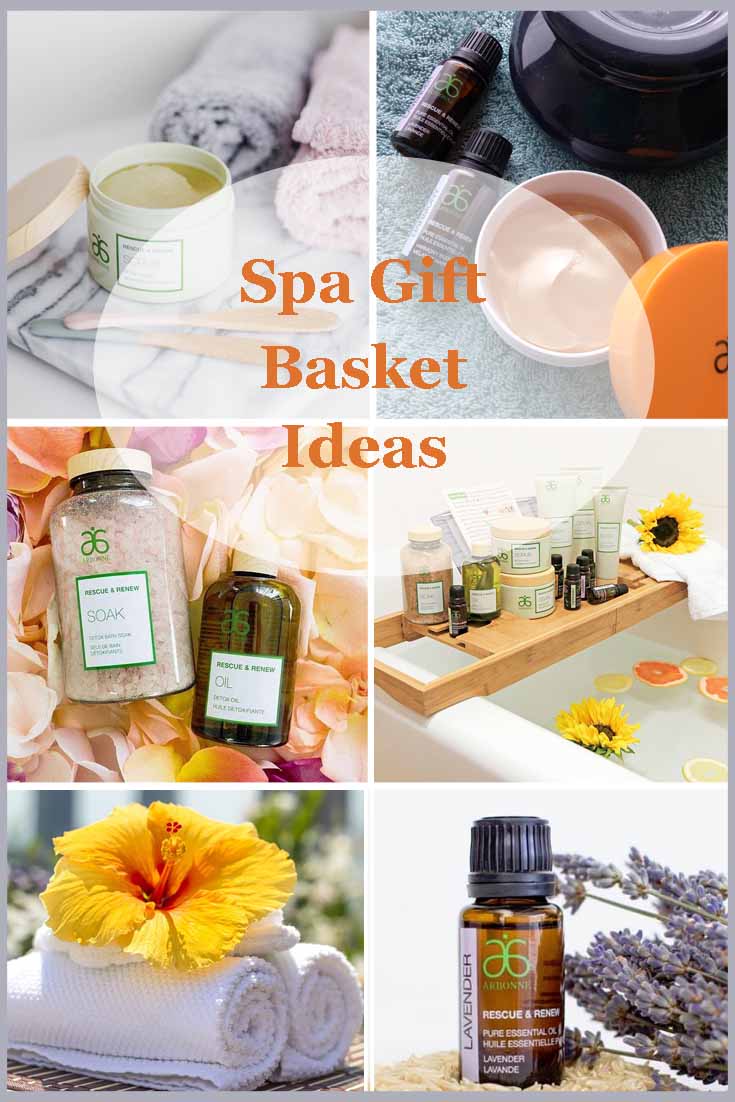 spa gift basket ideas