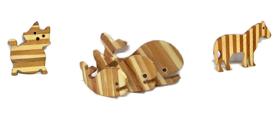 animal shaped cutting boards