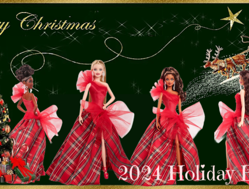 Holiday Barbies 2024