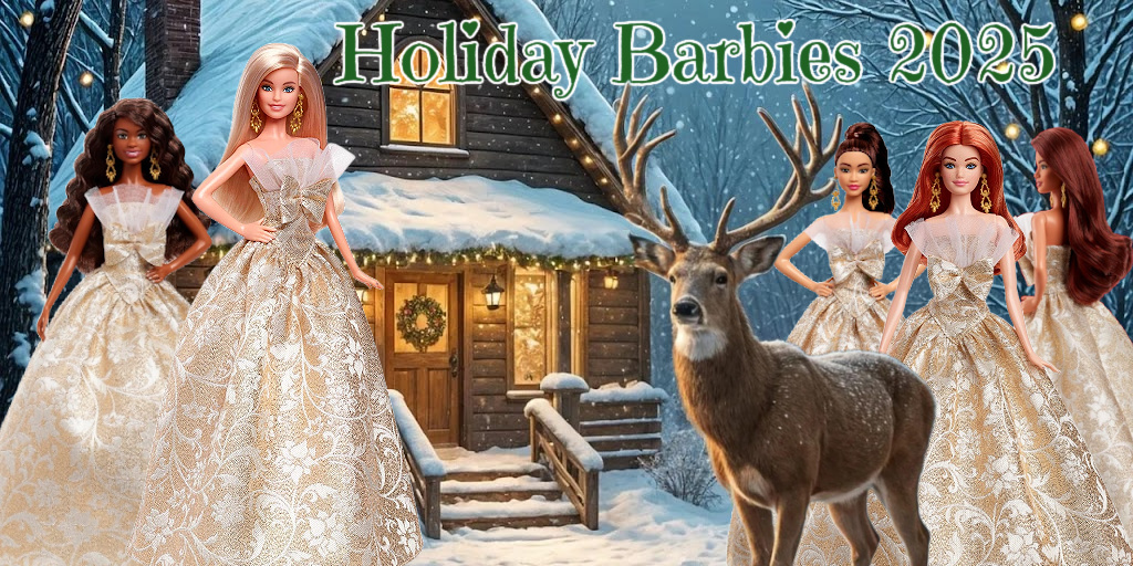 Holiday Barbies 2025